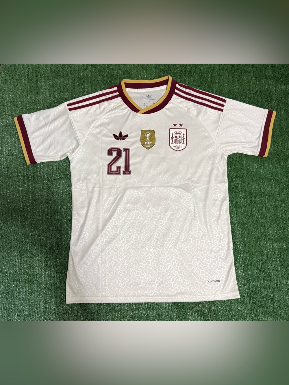 Mikel Oyarzabal #21 Spain Away Jersey 26/27